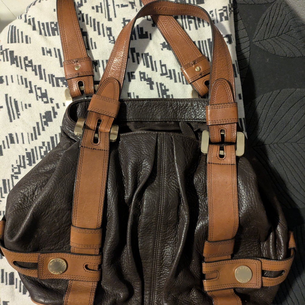 Brown Leather Men's Bag